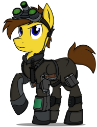 Size: 1228x1620 | Tagged: safe, artist:xphil1998, oc, oc only, oc:blu skies, species:pegasus, species:pony, clothing, crossover, m1911, simple background, solo, splinter cell, stealth suit, suit, transparent background