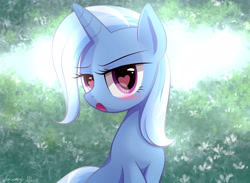 Size: 4100x3000 | Tagged: safe, artist:jeremywithlove, character:trixie, species:pony, species:unicorn, g4, blushing, cute, diatrixes, female, heart eyes, looking at you, mare, solo, wingding eyes