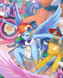 Size: 542x671 | Tagged: safe, artist:animesoul, character:rainbow dash, my little pony:equestria girls, cropped, female, winged humanization, wings