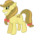 Size: 518x538 | Tagged: dead source, safe, artist:sir-dangereaux, character:apple strudely, species:earth pony, species:pony, newbie artist training grounds, apple family member, female, grin, mare, photoshop, simple background, solo, transparent background