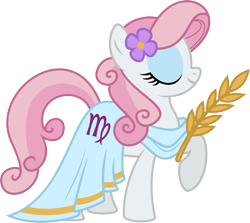 Size: 7500x6700 | Tagged: safe, artist:flizzick, official, species:earth pony, species:pony, absurd resolution, horoscope, ponyscopes, simple background, solo, transparent background, vector, virgo, zodiac