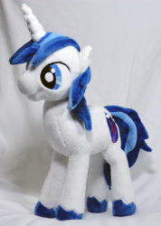 Size: 2392x3360 | Tagged: safe, artist:cryptic-enigma, character:shining armor, irl, photo, plushie, solo