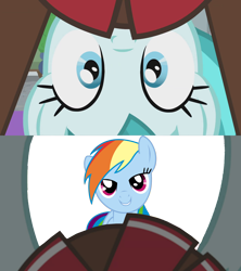 Size: 1920x2160 | Tagged: safe, artist:eruvon, edit, edited screencap, screencap, character:lighthoof, character:rainbow dash, species:pony, episode:2-4-6 greaaat, bedroom eyes, close-up, cute, looking at you, love face, template