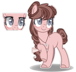 Size: 896x848 | Tagged: dead source, safe, artist:at--ease, base used, oc, oc only, oc:carla, parent:applejack, parent:rarity, parents:rarijack, species:earth pony, species:pony, cute, female, freckles, magical lesbian spawn, mare, next generation, ocbetes, offspring, simple background, solo, transparent background