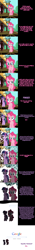 Size: 1000x7132 | Tagged: safe, artist:undead-niklos, character:gummy, character:pinkie pie, character:twilight sparkle, comic:pinkie pie says goodnight, comic, fourth wall, google, pink text, purple text