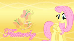 Size: 1920x1080 | Tagged: safe, artist:nicolasnsane, character:fluttershy, vector, wallpaper