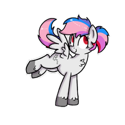 Size: 1280x1280 | Tagged: safe, artist:northwindsmlp, oc, species:pegasus, species:pony, female, mare, simple background, solo, transparent background, white outline