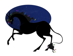 Size: 1600x1237 | Tagged: safe, artist:whitewing1, oc, oc:neon ink, species:earth pony, species:pony, solo, style emulation, the last unicorn