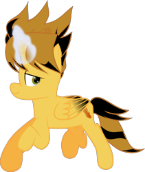 Size: 8000x9464 | Tagged: safe, artist:lincolnbrewsterfan, oc, oc:killer epic, species:alicorn, species:pony, alicorn oc, distressed, ponified, ponified music artist, simple background, solo, transparent background, vector