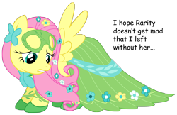 Size: 4734x3068 | Tagged: safe, artist:replaymasteroftime, character:fluttershy, species:pegasus, species:pony, clothing, dress, female, gala dress, implied rarity, mask, simple background, solo, transparent background