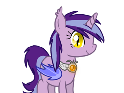 Size: 1024x768 | Tagged: safe, artist:crystal wishes, oc, oc:soaring fangs, oc:stormlight, species:alicorn, species:bat pony, species:pony, amulet, fixed wing, glow, jewelry, looking at you, simple background, slit eyes, smiling at you, solo, transparent background