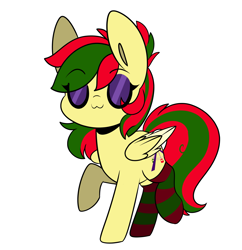 Size: 2323x2400 | Tagged: safe, artist:sakukitty, oc, oc only, oc:attraction, species:pegasus, species:pony, clothing, femboy, male, simple background, socks, solo, striped socks, transparent background, trap, uwu