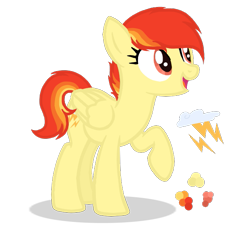 Size: 641x599 | Tagged: safe, artist:magicuniclaws, artist:n0va-bases, base used, oc, oc:fire storm, parent:rainbow dash, parent:spitfire, parents:spitdash, species:pegasus, species:pony, cutie mark, female, magical lesbian spawn, mare, offspring, simple background, solo, transparent background