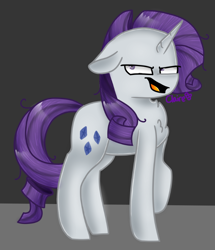 Size: 682x794 | Tagged: safe, artist:tater, character:mean rarity, character:rarity, species:pony, species:unicorn, episode:the mean 6, g4, my little pony: friendship is magic, clone, female, floppy ears, solo
