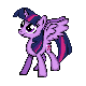Size: 80x80 | Tagged: safe, artist:kevfin, character:twilight sparkle, character:twilight sparkle (alicorn), species:alicorn, species:pony, pixel art