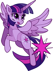 Size: 1126x1517 | Tagged: safe, artist:sunbusting, character:twilight sparkle, character:twilight sparkle (alicorn), species:alicorn, species:pony, g4, cutie mark, female, mare, open mouth, simple background, solo, spread wings, stained glass, transparent background, wings
