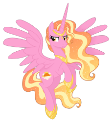 Size: 1740x1900 | Tagged: safe, artist:magicuniclaws, base used, character:luster dawn, species:alicorn, species:pony, g4, alicornified, female, lustercorn, mare, race swap, simple background, solo, transparent background