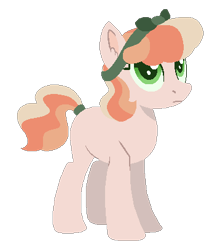 Size: 358x407 | Tagged: safe, artist:echabi, oc, oc:honeysuckle, species:earth pony, species:pony, g4, female, mare, simple background, solo, transparent background
