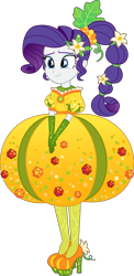 Size: 2300x4730 | Tagged: safe, artist:steyrrdash, character:rarity, species:eqg human, equestria girls:holidays unwrapped, g4, my little pony: equestria girls, my little pony:equestria girls, spoiler:eqg series (season 2), clothing, cornucopia costumes, female, gemstones, gloves, hairstyle, high heels, inflatable, inflatable dress, o come all ye squashful, shoes, simple background, solo, transparent background, vector