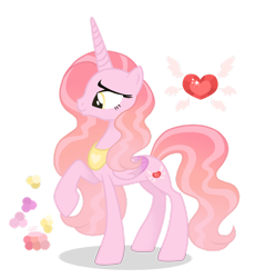 Size: 1280x1393 | Tagged: safe, artist:magicuniclaws, base used, oc, oc:crystal dawn, parent:luster dawn, parent:princess flurry heart, species:alicorn, species:pony, g4, female, magical lesbian spawn, mare, offspring, parents:flurrydawn, simple background, solo, transparent background
