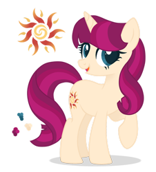 Size: 1280x1415 | Tagged: safe, artist:magicuniclaws, oc, oc:sunny daze, parent:sunset shimmer, parent:twilight sparkle, parents:sunsetsparkle, species:pony, species:unicorn, g4, female, magical lesbian spawn, mare, offspring, simple background, solo, transparent background