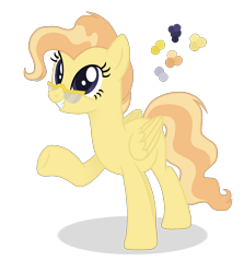Size: 1400x1568 | Tagged: safe, artist:magicuniclaws, oc, parent:mayor mare, parent:spitfire, species:pegasus, species:pony, g4, female, glasses, magical lesbian spawn, mare, offspring, parents:mayorfire, simple background, solo, transparent background