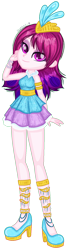 Size: 496x1799 | Tagged: safe, artist:fantarianna, character:queen novo, species:eqg human, g4, my little pony: the movie (2017), my little pony:equestria girls, bracelet, clothing, crown, equestria girls-ified, female, jewelry, regalia, simple background, solo, transparent background, younger