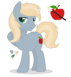 Size: 2300x2500 | Tagged: safe, artist:magicuniclaws, oc, oc only, parent:braeburn, parent:trixie, species:earth pony, species:pony, g4, male, offspring, parents:trixburn, simple background, solo, stallion, transparent background
