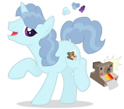 Size: 1300x1148 | Tagged: safe, artist:magicuniclaws, oc, oc only, parent:party favor, parent:photo finish, species:pony, species:unicorn, g4, male, offspring, parents:partyfinish, simple background, solo, stallion, transparent background