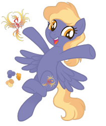 Size: 1200x1419 | Tagged: safe, artist:magicuniclaws, oc, oc only, parent:hoity toity, parent:spitfire, species:pegasus, species:pony, g4, female, mare, offspring, parents:hoityfire, simple background, solo, transparent background