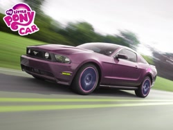 Size: 1280x960 | Tagged: safe, artist:shadowbolt240z, character:twilight sparkle, car, ford, mustang