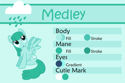 Size: 1500x1000 | Tagged: safe, artist:silvervectors, character:spring melody, character:sprinkle medley, reference sheet, solo