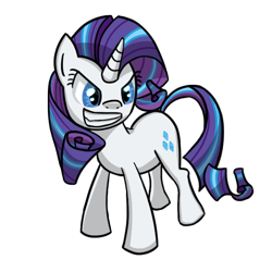 Size: 600x600 | Tagged: safe, artist:rofljay, character:rarity, acetic rarity
