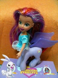 Size: 480x640 | Tagged: safe, artist:a8702131, character:angel bunny, species:centaur, doll, irl, photo, pony dolls, princess prancers, toy