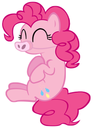 Size: 1500x2049 | Tagged: safe, artist:purplefairy456, character:pinkie pie, episode:baby cakes, g4, my little pony: friendship is magic, female, oink oink oink, pig, pig nose, piggie pie, simple background, solo, transparent background, vector