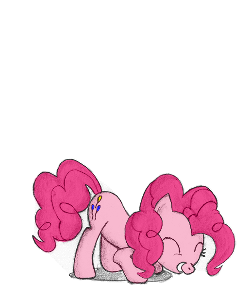Size: 517x619 | Tagged: safe, artist:dmtb, artist:furor1, character:pinkie pie, species:earth pony, species:pony, animated, black outlines, blinking, bouncing, colored, cute, diapinkes, female, gif, happy, hopping, jumping, mare, open mouth, pinkie bounce, pronking, shadow, simple background, smiling, solo, white background