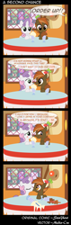 Size: 2000x6354 | Tagged: dead source, safe, artist:medio-cre, artist:steghost, character:button mash, character:sweetie belle, blushing, buttonbetes, comic, cute, date, diasweetes, female, kissing, male, milkshake, shipping, straight, sweetiemash