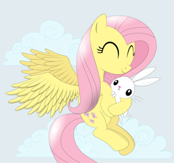 Size: 1900x1778 | Tagged: safe, artist:tgolyi, character:angel bunny, character:fluttershy, svg, vector