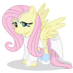Size: 5100x5100 | Tagged: safe, artist:shadowdark3, character:fluttershy, absurd resolution, clothing, cosplay, dress, female, galadriel, lord of the rings, simple background, solo, transparent background, vector
