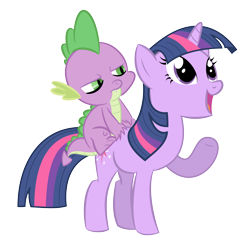 Size: 8000x8000 | Tagged: safe, artist:shadowdark3, character:spike, character:twilight sparkle, absurd resolution, simple background, transparent background, vector