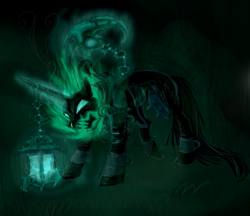 Size: 961x831 | Tagged: safe, artist:namiwami, league of legends, ponified, solo, thresh