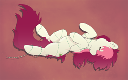 Size: 1920x1200 | Tagged: safe, artist:finalflutter, character:roseluck, christmas lights, female, sleeping, solo