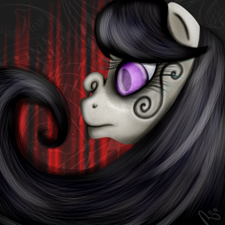 Size: 1000x1000 | Tagged: safe, artist:kirajoleen, character:octavia melody, female, solo