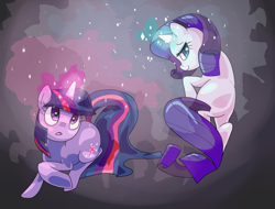 Size: 1420x1080 | Tagged: safe, artist:spicyhamsandwich, character:rarity, character:twilight sparkle
