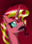 Size: 2496x3496 | Tagged: safe, artist:heartshielder1991, character:sunset satan, character:sunset shimmer, species:pony, g4, my little pony:equestria girls, crying, demon, female, ponified, solo, sunset satan