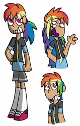 Size: 600x945 | Tagged: safe, artist:colorfulwonders, character:rainbow dash, species:human, humanized