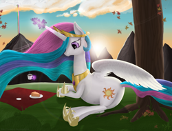 Size: 4200x3200 | Tagged: safe, artist:misterjuly, character:princess celestia, female, solo
