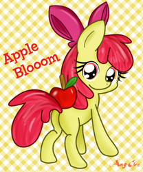 Size: 500x600 | Tagged: safe, artist:anggrc, character:apple bloom, apple