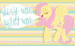 Size: 1440x900 | Tagged: safe, artist:mintystitch, character:fluttershy, female, solo