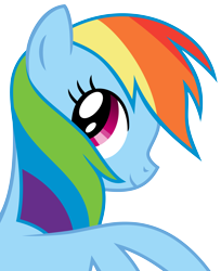 Size: 6000x7358 | Tagged: safe, artist:eipred, character:rainbow dash, absurd resolution, female, simple background, smiling, solo, transparent background, vector